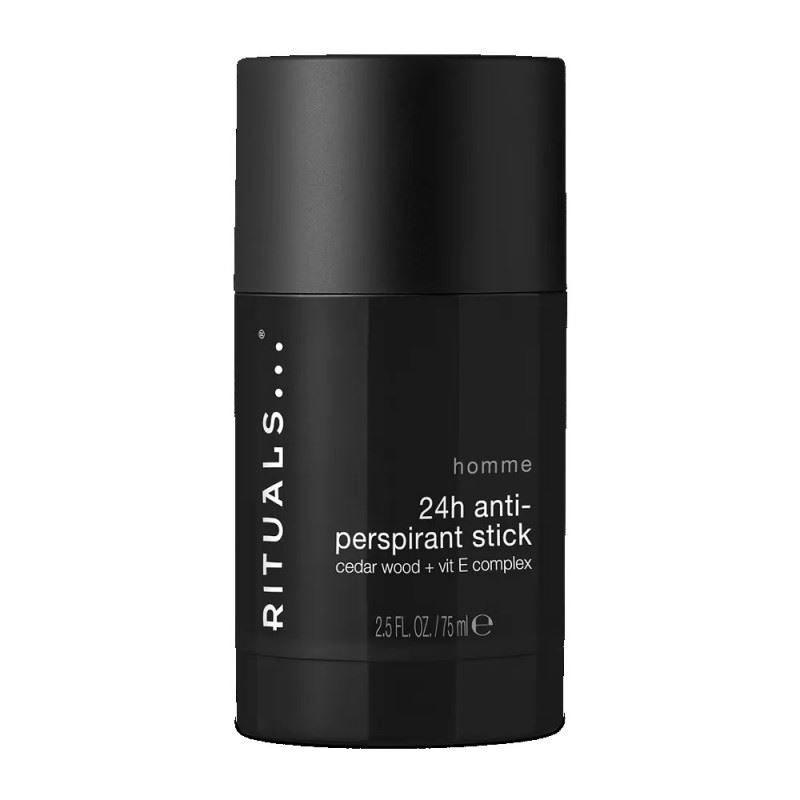 Антиперспірант-стік Rituals - Homme 24h Anti-Perspirant Stick Cedar Wood+Vitamin E Complex 75 ml