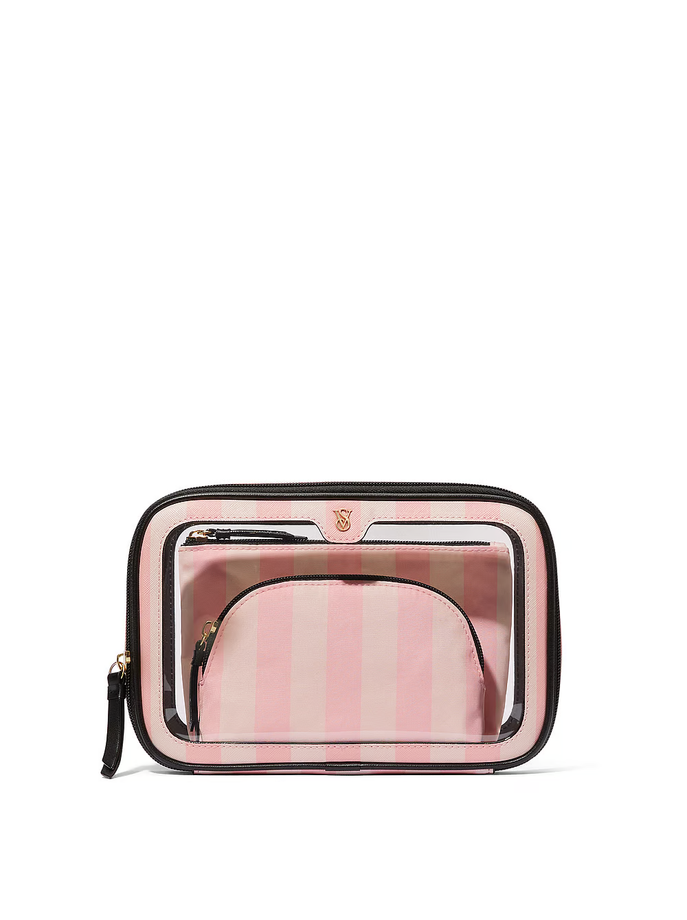 КОСМЕТИЧКА 3В1 3-PIECE MAKEUP BAG ICONIC STRIPE
