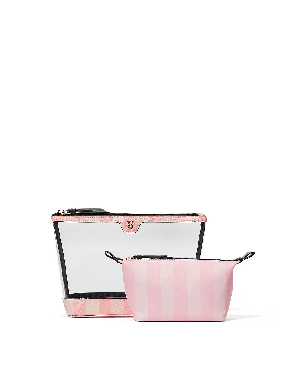 Косметичка 2-Piece Makeup Bag Iconic Stripe Victoria's Secret