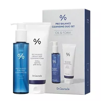 Набір для двоетапного очищення шкіри з пробіотиками Dr.Ceuracle Pro Balance Cleansing Duo Set