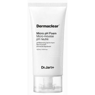 Гель-пінка з глуататіоном для очищення чутливої шкіри Dr. Jart+ Micro Dermaclear pH Foam 120мл
