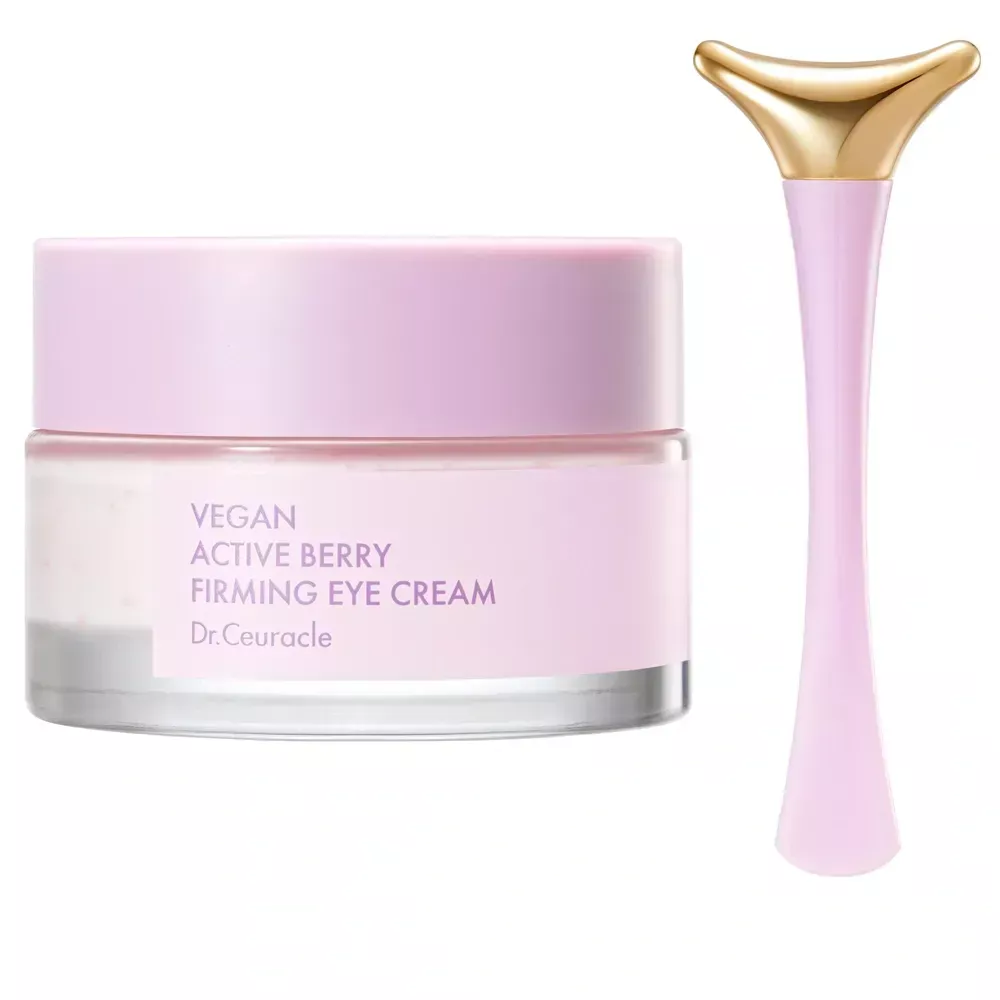 Dr.Ceuracle Vegan Active Berry Firming Eye Cream - Зміцнювальний крем для шкіри навколо очей з ресвератролом та екстрактом журавлини