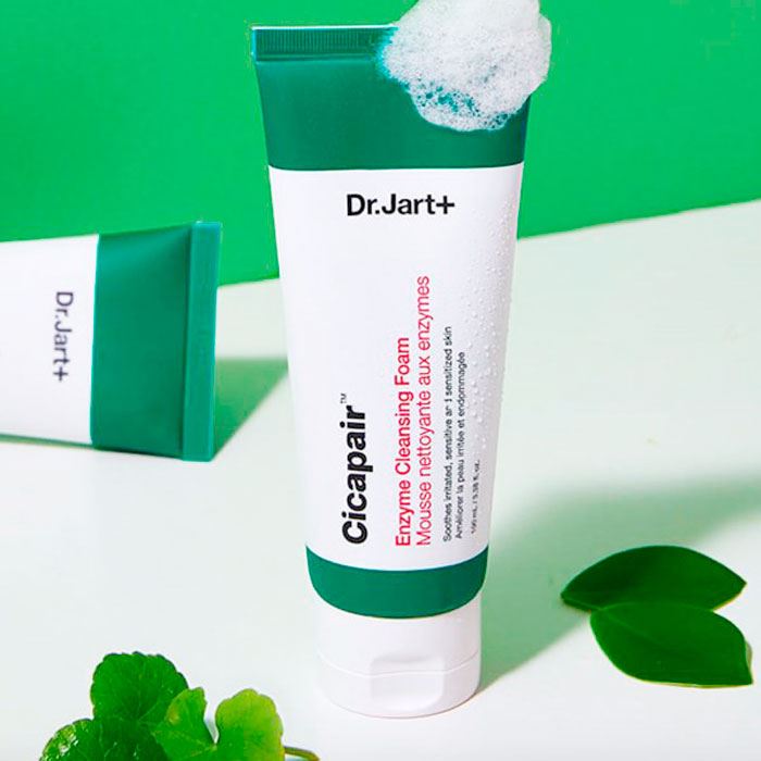 DR.JART+ CICAPAIR ENZYME CLEANSING FOAM - Ензимна пінка для проблемної та чутливої шкіри