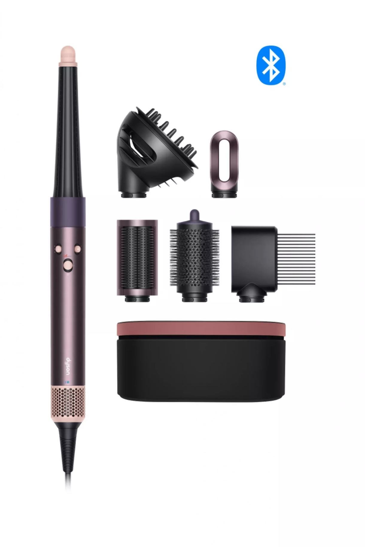 Стайлер для кучерявого волосся Dyson Airwrap i.d. Multi-Styler and Dryer Curly to Coily - Jasper plum