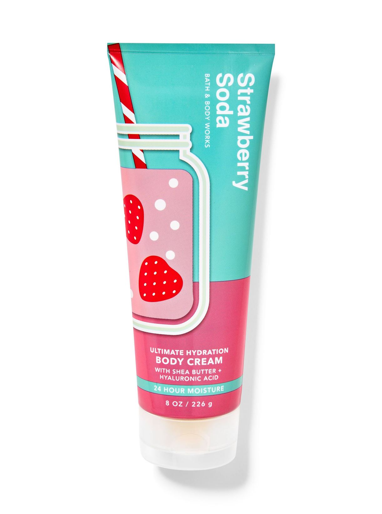 Крем для тіла Bath and body works - Strawberry Soda