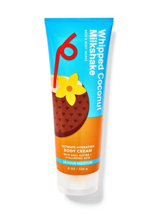 Крем для тіла Bath and body works - Whipped Coconut Milkshake