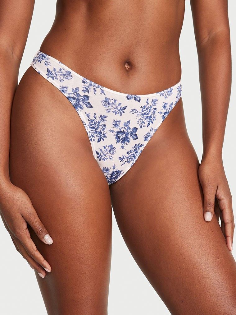 ТРУСИКИ-СТРІНГИ Victoria’s Secret з еластичної бавовни