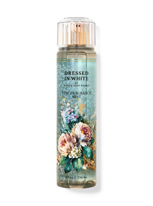 ПАРФУМОВАНИЙ СПРЕЙ ДЛЯ ТІЛА Dressed In White BATH AND BODY WORKS 236ml