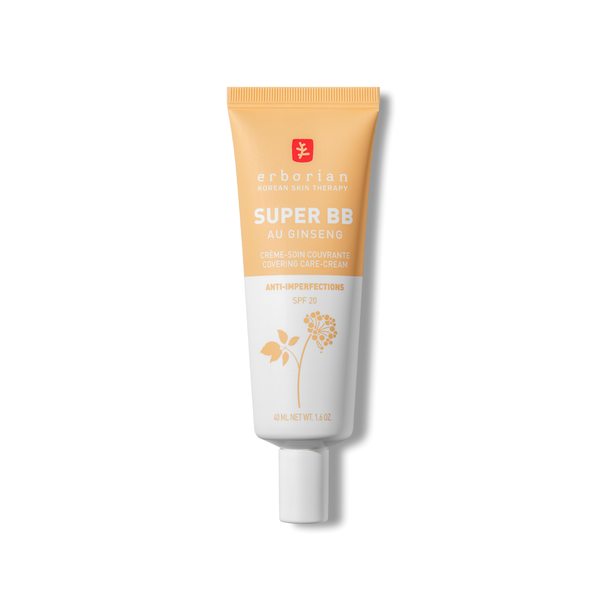 Тонуючий Крем для Обличчя Erborian Super BB Cream Nude 40 мл