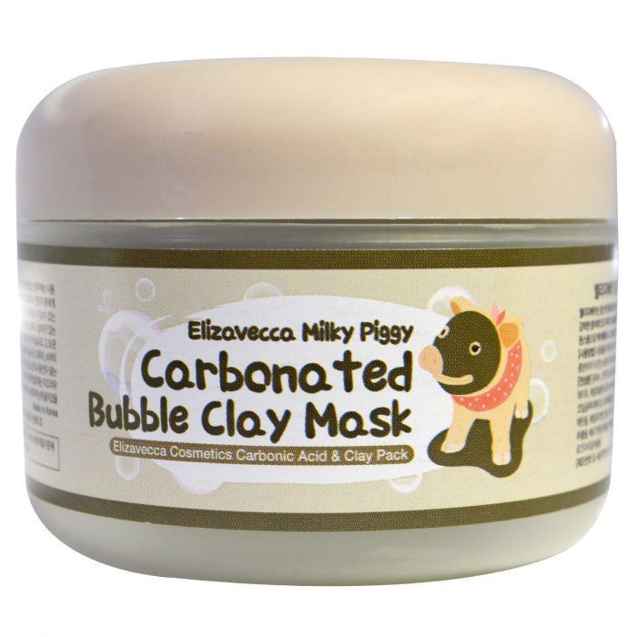 Маска для обличчя глиняно-бульбашкова Elizavecca Face Care Milky Piggy Carbonated Bubble Clay Mask, 100мл