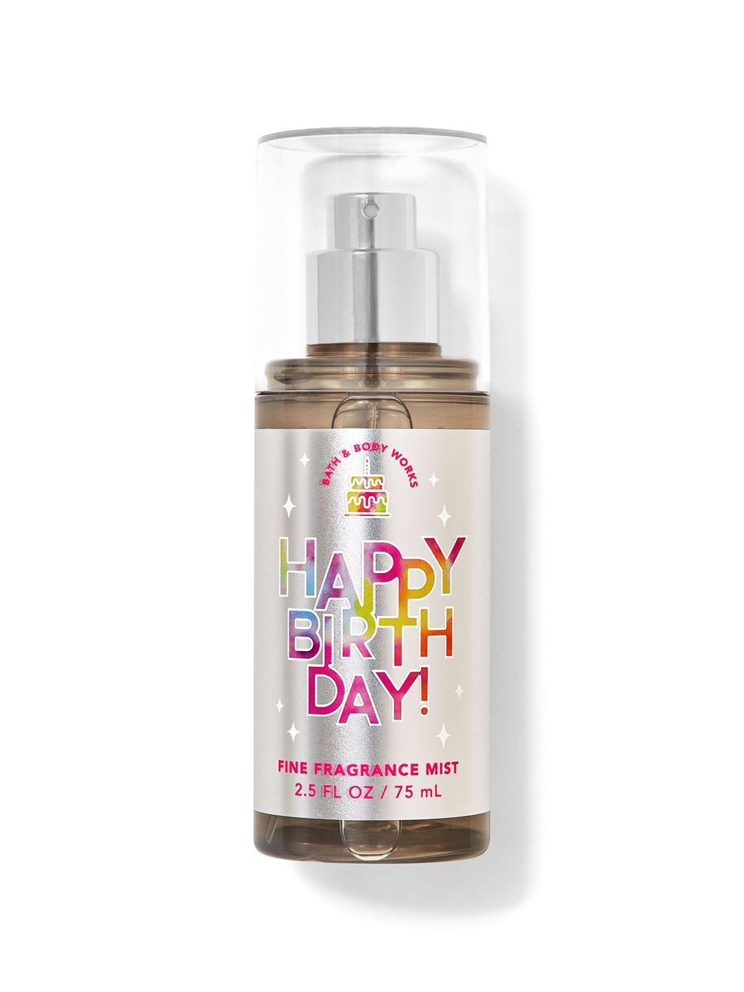 Міні Міст для тіла Bath and body works - Bath and body works - Happy Birthday (frosted vanilla) Travel Size Fine Fragrance Mist 75ml