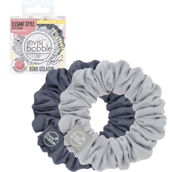 Резинка-Браслет для волосся Invisibobble SPRUNCHIE SLIM Rurik Gislason Feeling Greyt