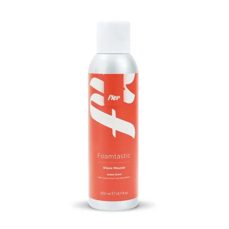 Fler Foamtastic Amber Shave Mousse Мус для гоління з екстрактом моркви та олією ши