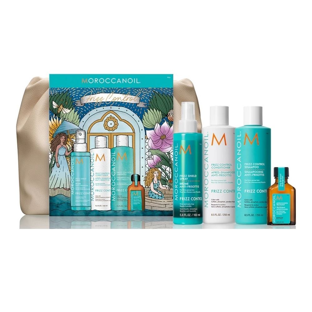Весняний набір для волосся Контроль Пухнастості Moroccanoil Summer Frizz Control