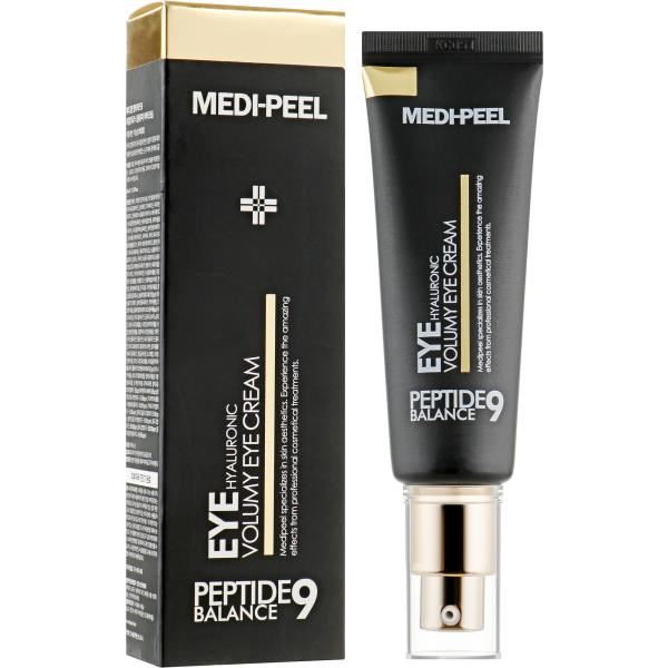 Medi Peel Peptide 9 Hyaluronic Volumy Eye Cream - Омолоджувальний крем для повік з пептидами