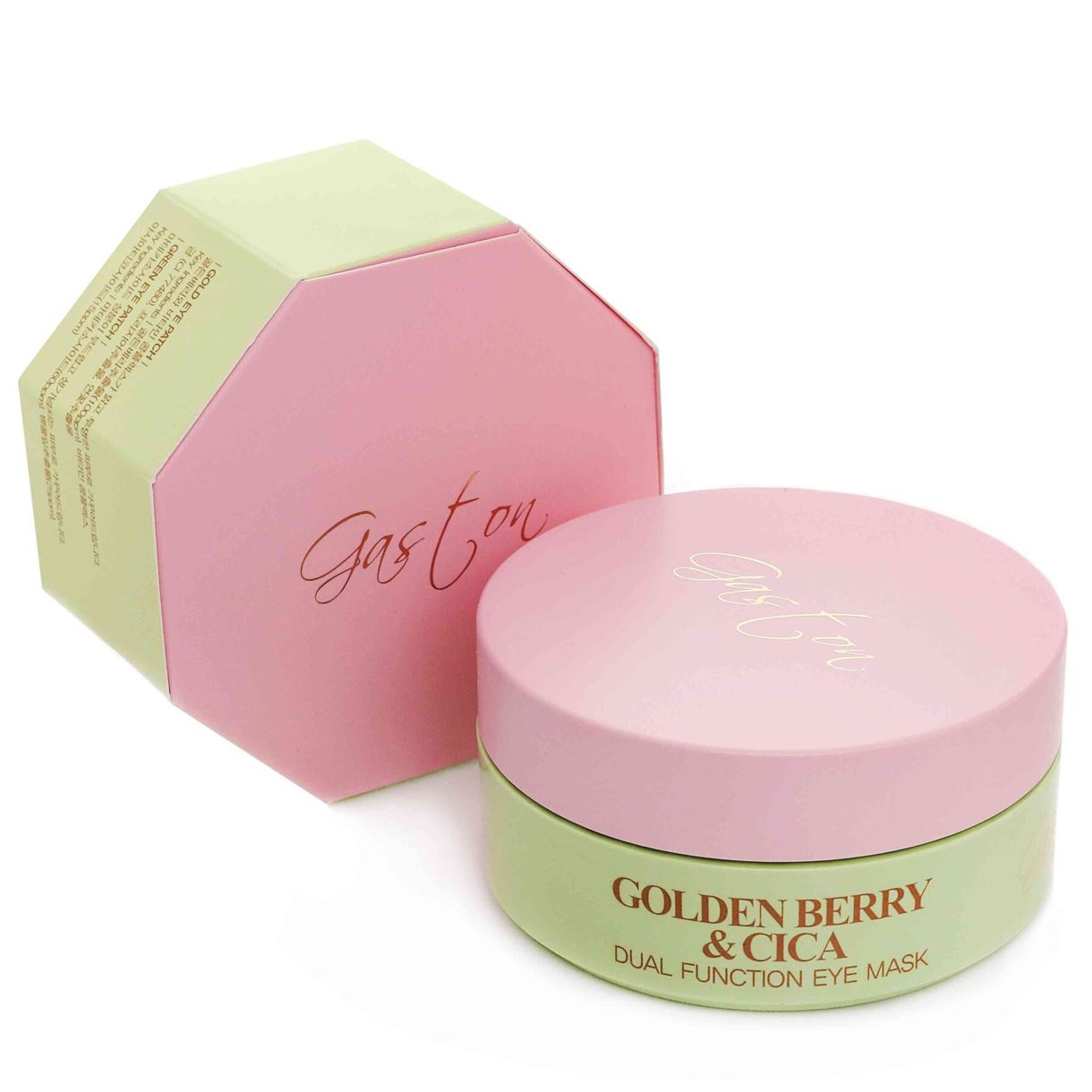 Гідрогелеві Патчі Золота ягода Gaston Dual Function Golden Berry-cica Hydro Gel Eye Patch, 60 шт