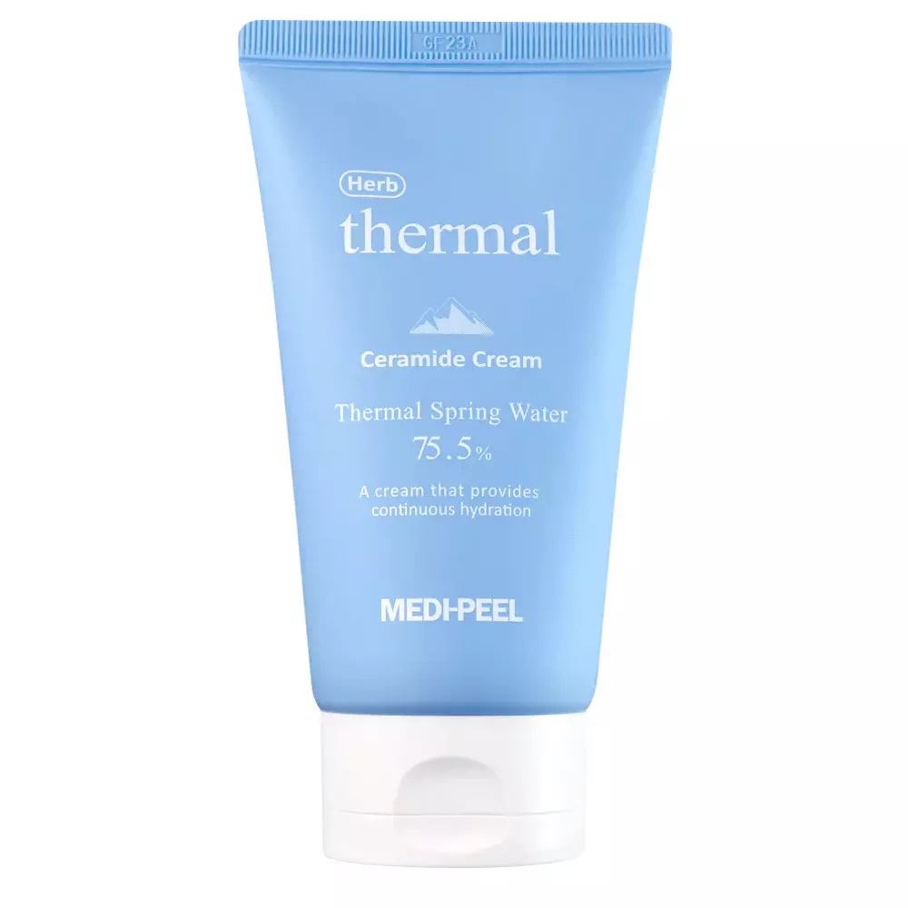Зволожувальний крем із церамідами та термальною водою MEDIPEEL Herb Thermal Ceramide Cream, 120 мл