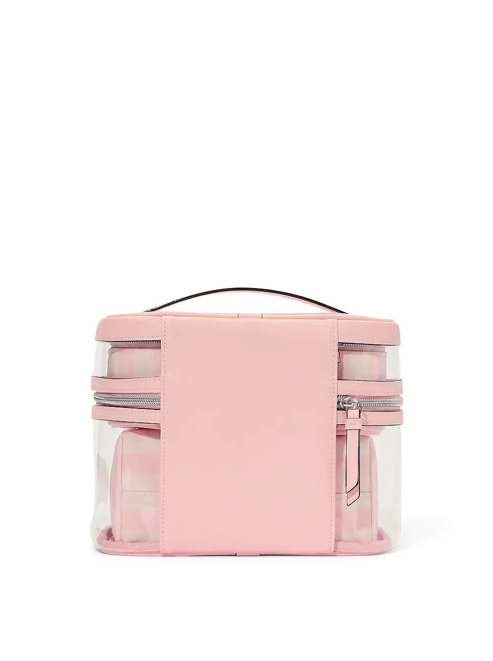 4 в 1 набір косметичок 4-Piece Makeup Bag Heritage Stripe Victoria’s Secret