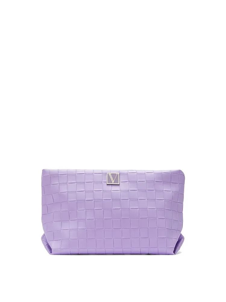 Лавандова косметичка VICTORIA'S SECRET Travel Pouch  Lilac Woven