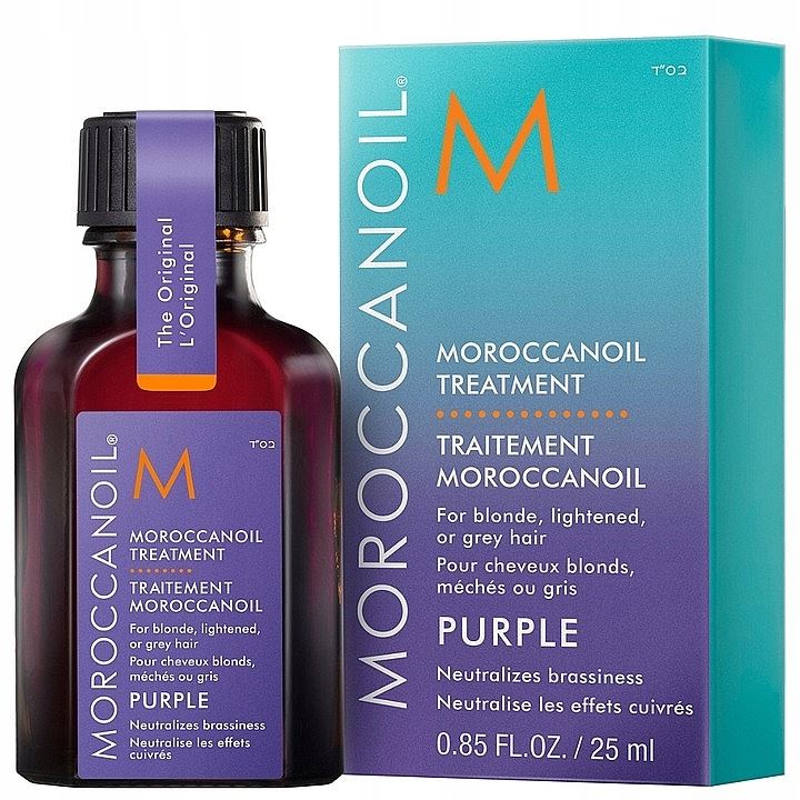 Moroccanoil Treatment Purple - олія для блондинок з фіолетовими пігментами 25ml