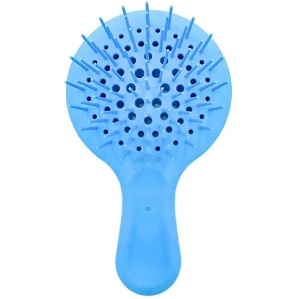 Гребінець для волосся, блакитний Janeke Superbrush Mini Silicon Line