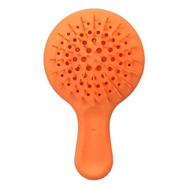 Гребінець для волосся, оранжевий Janeke Superbrush Mini Silicon Line