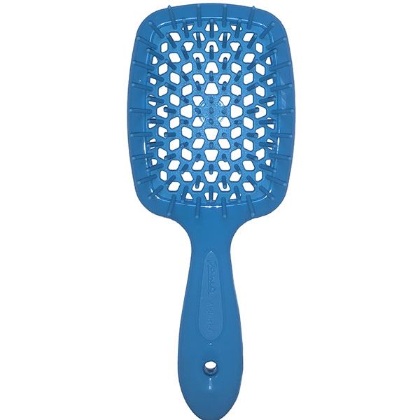 Janeke Superbrush Small - Гребінець для волосся синій