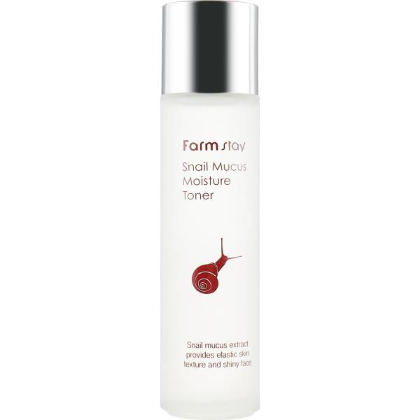 Зволожувальний тонік з екстрактом равлика FarmStay Snail Mucus Moisture Toner