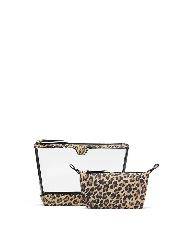 Дует косметичок Beauty Bag Duo Luxe Leopard від Victoria's Secret