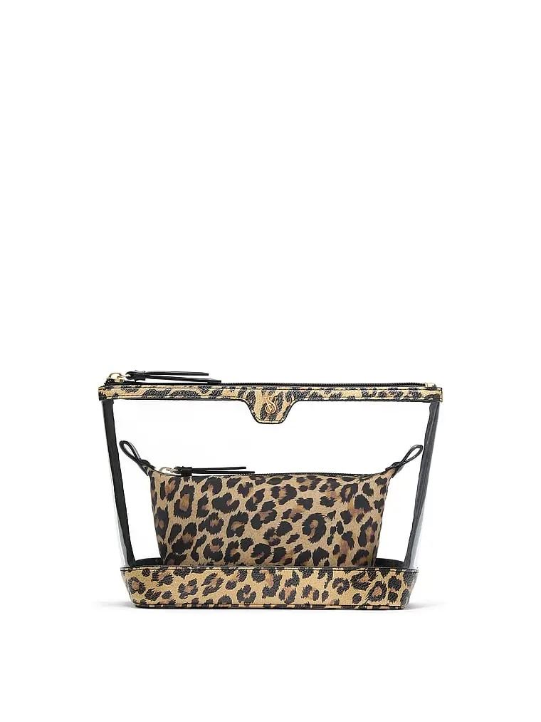 Дует косметичок Beauty Bag Duo Luxe Leopard від Victoria's Secret
