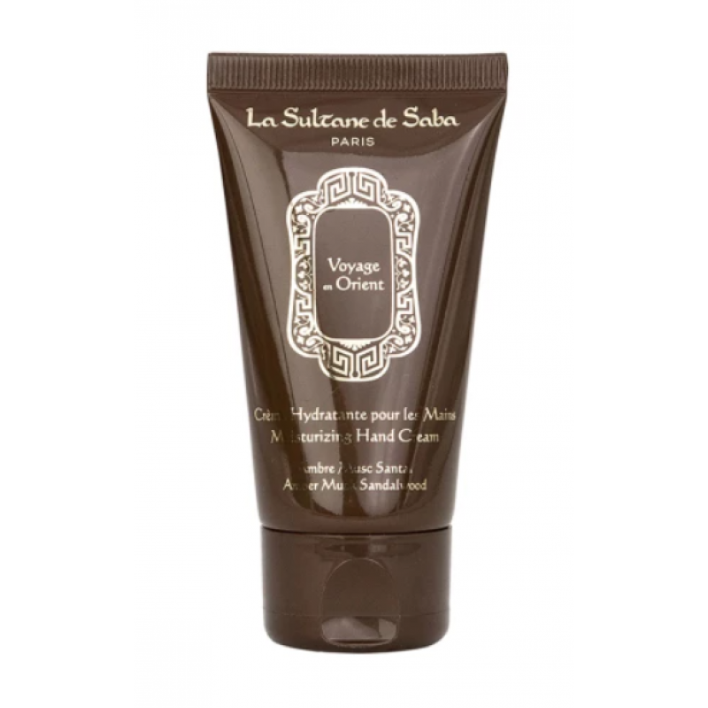Крем для рук LA SULTANE DE SABA Moisturizing Hand Cream Амбра, Мускус і Сандалове дерево 50ml