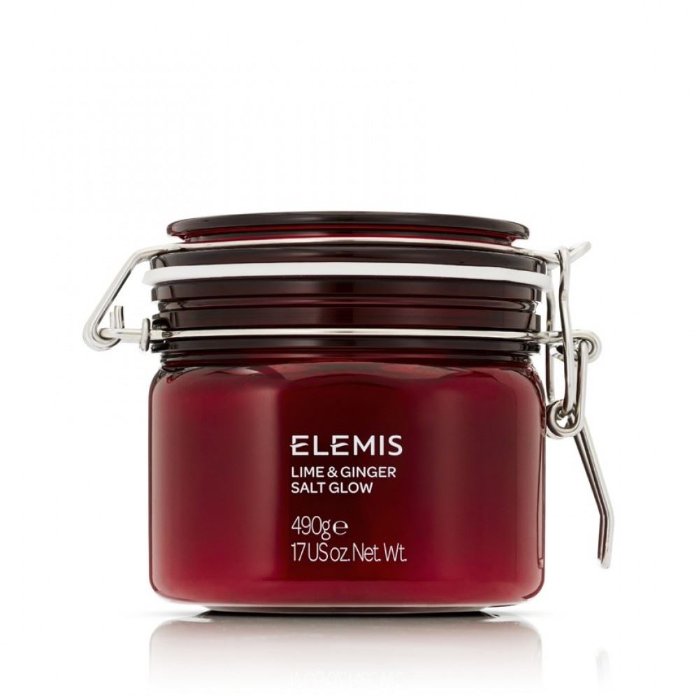 ELEMIS Lime and Ginger Salt Glow - Сольовий скраб для тіла Лайм-Імбір, 490 г