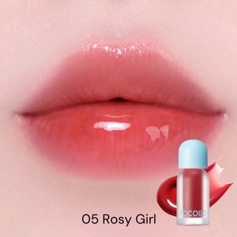 Tocobo Олія для губ для об’єму та сяйва Juicy Berry Plumping Lip Oil, 05 ROSY GIRL, 4 g