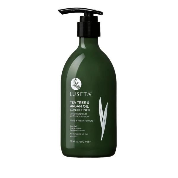 Кондиціонер для жирного волосся Luseta Чайне Дерево і Арганова Олія Tea Tree & Argan Oil Shampoo 500ml