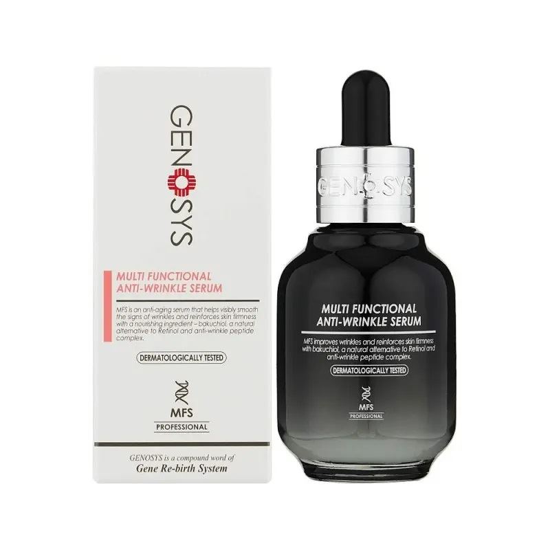 GENOSYS MULTI-FUNCTIONAL ANTI-WRINKLE SERUM (MFS) СИРОВАТКА, ЩО ОМОЛОДЖУЄ НАНО