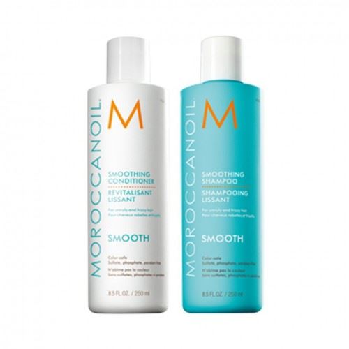 Набір зволожуючий шампунь+кондиціонер, що розгладжує MoroccanOil Smoothing Shampoo+Conditioner