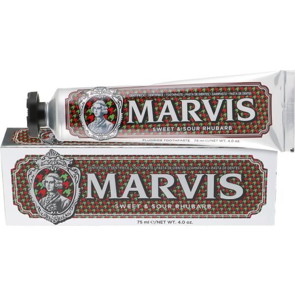 Зубна паста зі смаком кисло-солодкого ревіню MARVIS SWEET SOUR RHUBARB 75ml