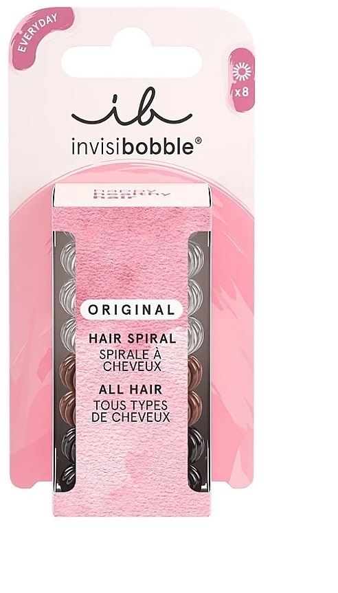 Invisibobble Original The Hair Necessities-Набір резинок для волосся, 8 шт