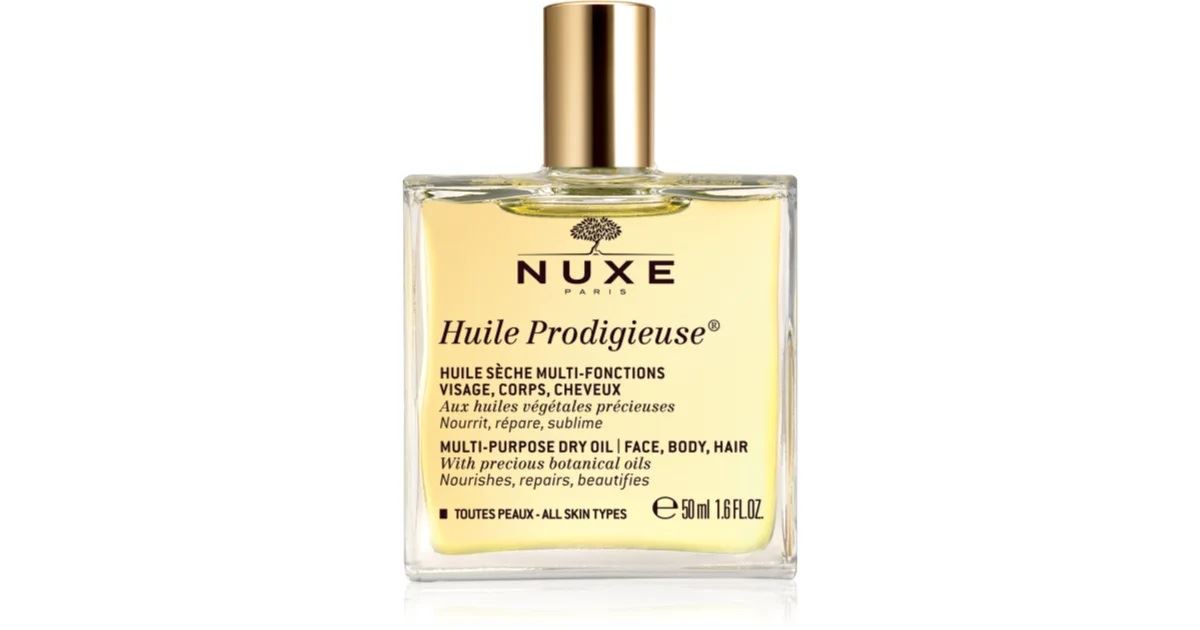 Мультифункціональна суха олійка для обличчя, тіла та волосся - Nuxe Huile Prodigieuse