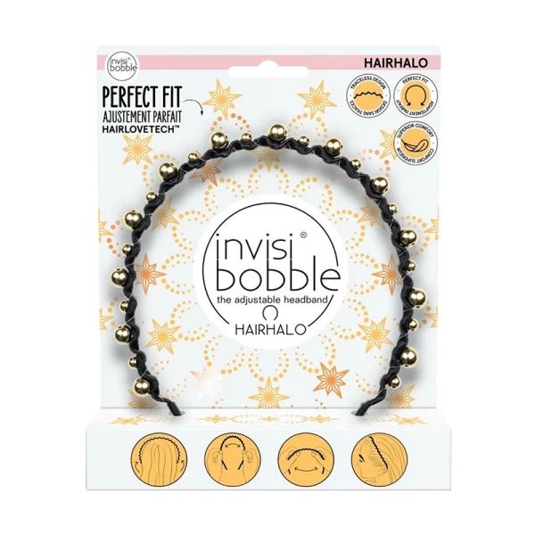 INVISIBOBBLE HAIRHALO TIME TO SHINE YOU'RE A STAR Обруч для волосся HAIRHALO