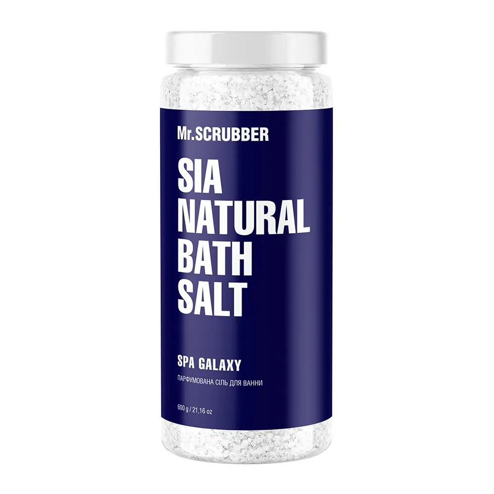 Парфумована сіль для ванни Sia Natural Bath Salt Spa Galaxy Mr.SCRUBBER