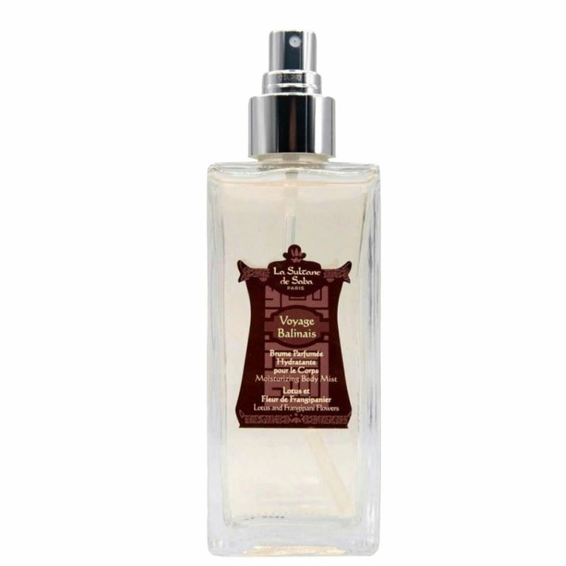 La Sultane De Saba Voyage Balinais Moisturizing Body Mist Lotus & Frangipani Flower - Міст для тіла і волосся