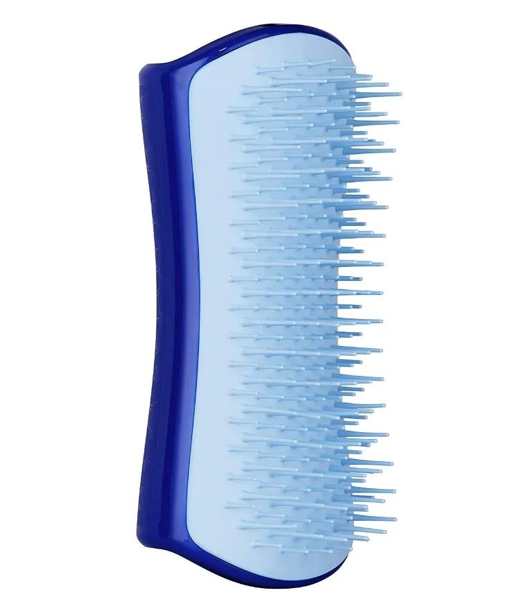 Pet Teezer De-Shedding & Dog Grooming Brush - Щітка блакитно-синя для вичісування шерсті собак