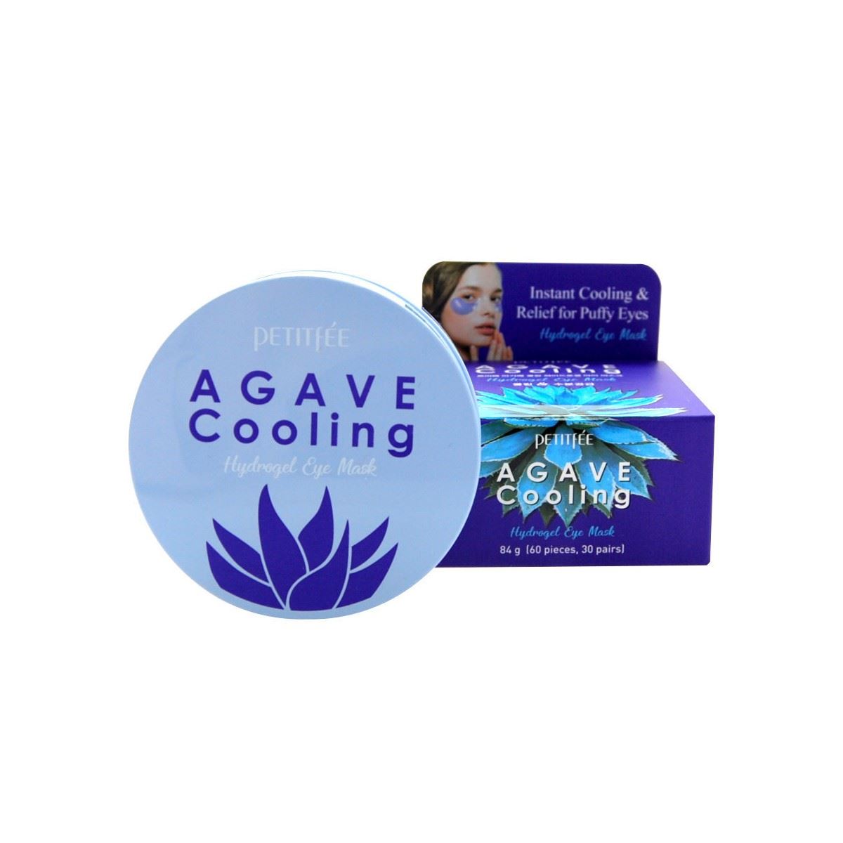 Petitfee Патчі охолоджуючі з екстрактом агави Petitfee & Koelf Agave Cooling Hydrogel Eye Mask