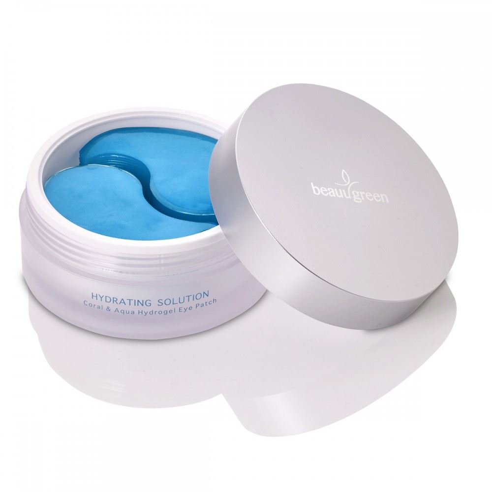 Гідрогелеві патчі з коралом і водоростями  BeauuGreen Coral & Aqua Hydrogel Eye Patch 60шт