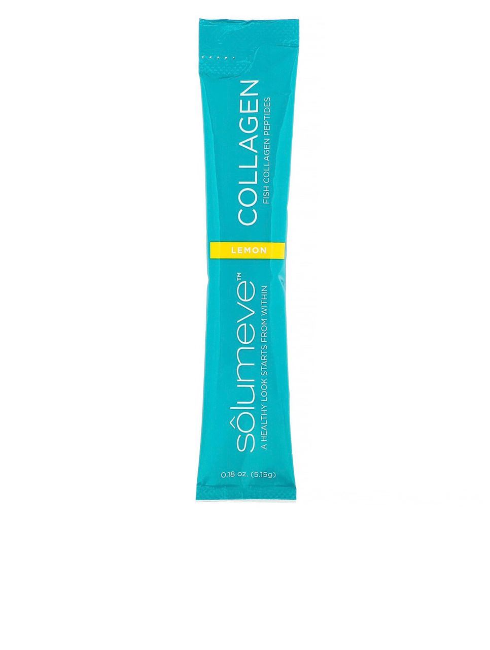 Solumeve 30шт лимон пептиди коллагена з вітаміном C і гіалуроновою кислотою collagen