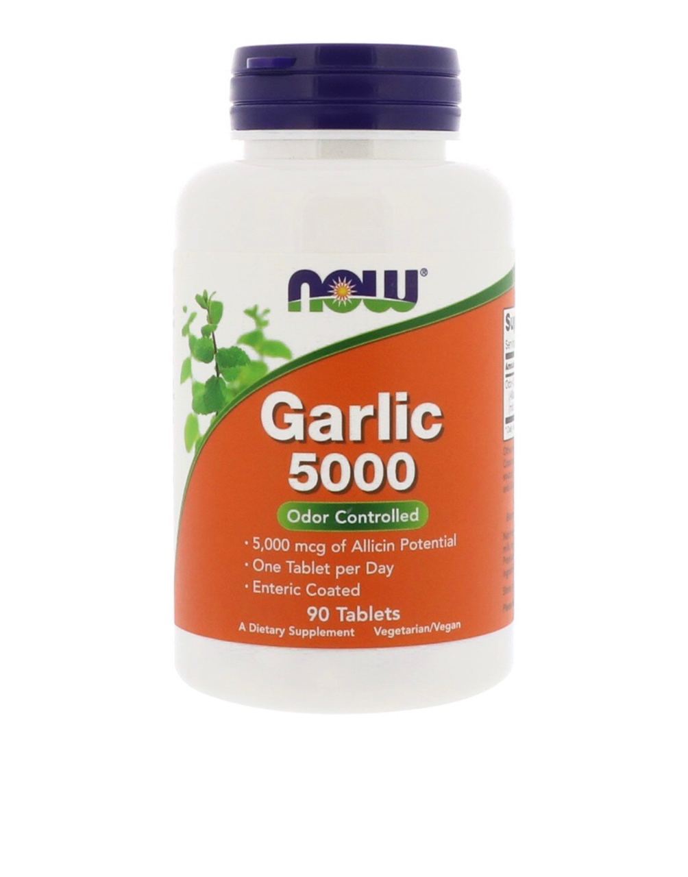 Now foods garlic часнок 5000мг 90шт