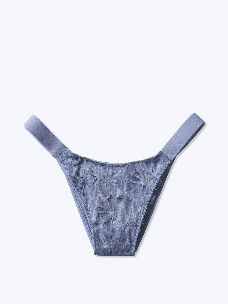 Мереживні Бразильяни зі стразами Victoria's Secret Lace Panty