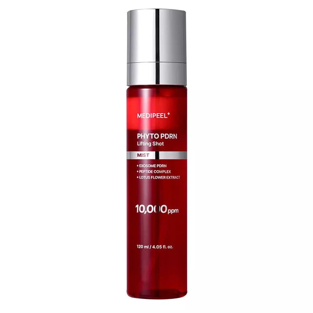 Антивіковий ліфтинг-міст для обличчя з PDRN та екзосомами MEDIPEEL Phyto Exosome PDRN Lifting Shot Mist, 120 мл
