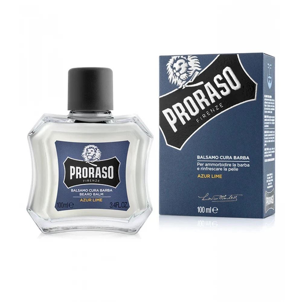 БАЛЬЗАМ ДЛЯ БОРОДИ PRORASO AZUR LIME BEARD BALM 100 МЛ